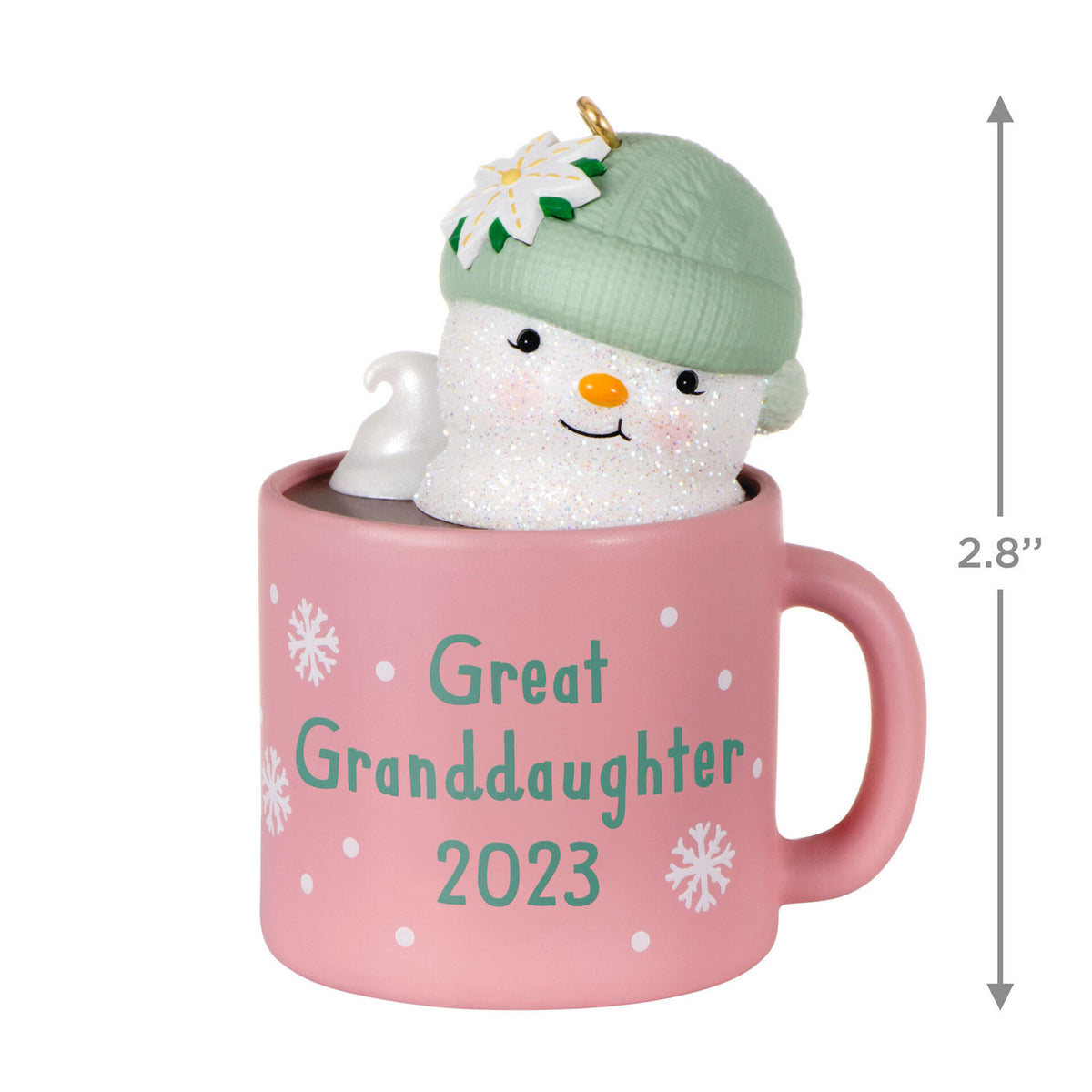 GreatGranddaughter Hot Cocoa Mug 2023 Ornament Available July 15, 202