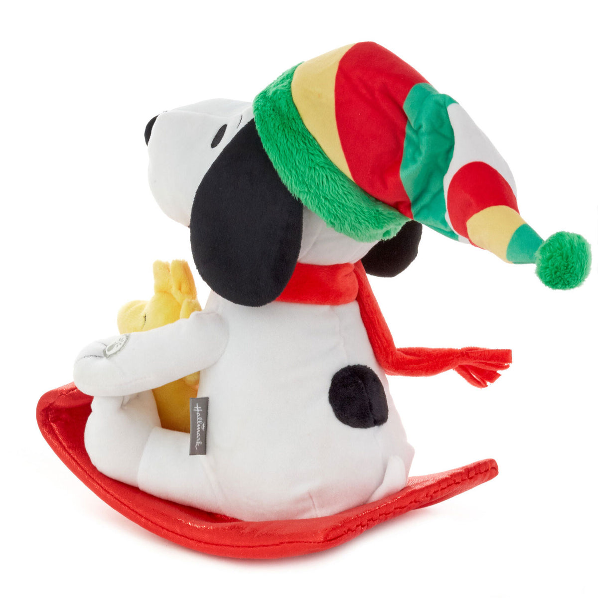 Peanuts® Sledding Snoopy and Woodstock Musical Plush With Motion, 10