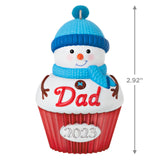 Dad Cupcake 2023 Ornament Available July 15, 2023