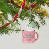 Great-Granddaughter Hot Cocoa Mug 2023 Ornament Available July 15, 2023