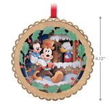 Disney Mickey's Christmas Carol 40th Anniversary Papercraft Ornament Available October 14, 2023