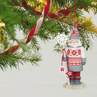 Noble Nutcrackers Snowfall Prince Ornament Available October 14, 2023