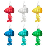 The Peanuts® Gang Snoopy Glass Ornaments, Set of 6 Available October 14, 2023