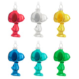 The Peanuts® Gang Snoopy Glass Ornaments, Set of 6 Available October 14, 2023