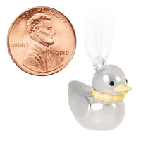 Mini Lil' Duck Metal Ornament, 0.88"