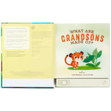 What Are Grandsons Made Of? Recordable Storybook