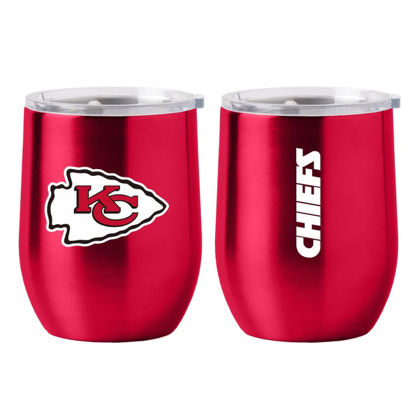 Kansas City Chiefs 16oz Stainless Curved Beverage